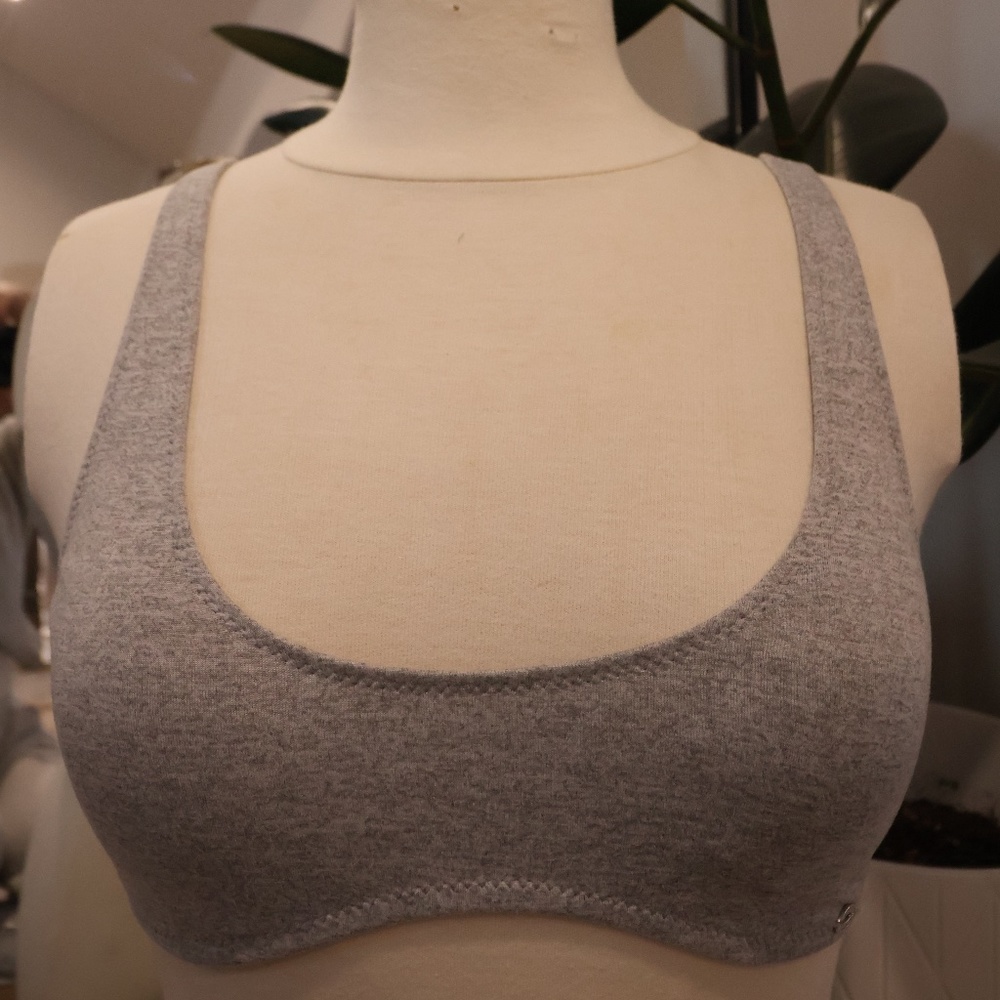 Steve Madden grey sport bra